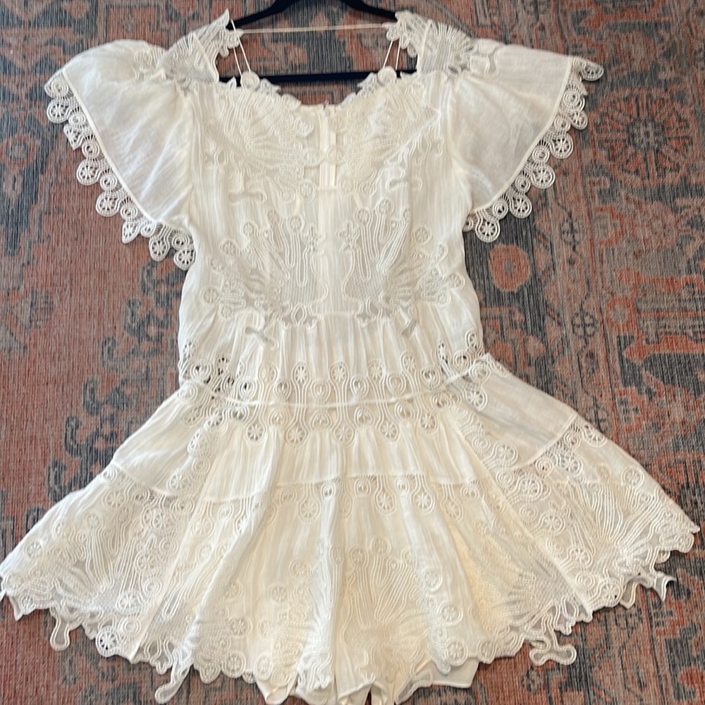 Chloe White Romper